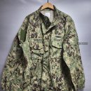 XL-L , 미해군 특수부대 네이비씰 오리지날 AOR2 전투복 상의 이미지