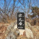 척현 | 장원지맥 산행후기 자료들