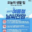 ＜오늘의 날씨 🌞☔️☃️＞ 2023년 5월 31일 수요일 이미지