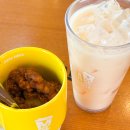 치킨&커피 | 메가커피 양념컵치킨 칼로리 가격 매장 주문 맛 솔직후기