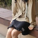 다다플라워 | 런던다다 스웨이드 셔츠 프릴 미디 스커트로 트렌디한 코디 완성