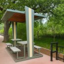 수변공원 휴게시설 이미지