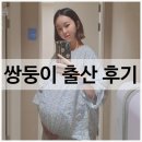 이란성 쌍둥이 임신 <b>이른둥이</b> 출산 후기, 시험관아기 이야기