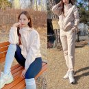 케이투(K2)학원 | K2 케이투 플라이슈트 여성 봄자켓 여자 조거팬츠 착샷 후기