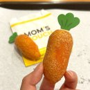 그린메디피아 | 맘스터치 신메뉴 당근빵 후기 | 크림치즈볼과 비슷한 맛과 영양정보