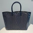 네이비짐 | 고야드 생루이백 PM 네이비 실사용 후기｜가격 착용샷 보부상 가방 추천