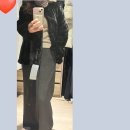 67 | 벨라수밍크후기) 라운드 67cm 블랙그라마 밍크자켓