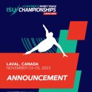 [쇼트트랙]2023 ISU 4대륙 선수권 대회-공고(2023.11.03-05 CAN/Laval) 이미지