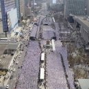 태권도인 1만2000명이 광화문광장에···태극1장 단체 시연 ‘기네스 기록’ 이미지