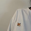 화이트폭스 | 메종키츠네 옐로우폭스 롱 슬리브 화이트 XL 사이즈 후기