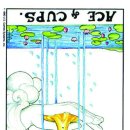 웨이트 타로 카드 역방향 해석, 마이너 아르카나 컵 에이스(Ace of Cups) 이미지