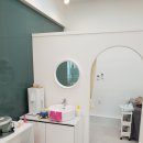 [네일가구.네일테이블.패디의자.리클라이너쇼파.골드선반]독산동 모나네일 가구후기입니다.