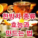 한방차 종류 효능과 만드는 법 이미지