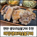 유황생오리숯불구이 | 천안 유량동맛집 마당생오리숯불구이 후기 / AI 로봇이 초벌해주는 이색 맛집
