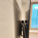 아이파크캐슬1단지 | 영통아이파크캐슬1단지 75인치 벽걸이티비설치 및 지니 시공 사례