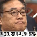 정진석 공천, 국힘 내부 반발‥윤리위 취소﻿ 이미지