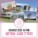 근로자종합복지관 다목적 체육관 | 2026년 인천 서구에 새로 생기는 시설들은?