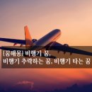 비행기 타는 꿈, 비행기 놓치는꿈, 추락하는 꿈해몽 이미지