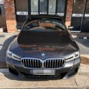 인천 중구 영종도 판금도색 중산동 하늘도시 BMW 520I 뒤펜더, 뒷범퍼 도색 후기.