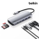 벨킨 7in1 USB-C타입 멀티 허브 AVC009bt : 벨킨 공식 브랜드스토어 솔직 후기