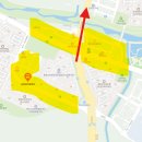 롯데캐슬 아파트 건너편 버스정류장 이미지