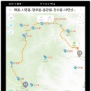 문수정소 | 내연산(수목원~매봉~시명봉~동관봉~지수봉~삼지봉~문수봉~보경사~주차장 (21.88k) 블랙야크100 명산...