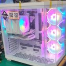조립작업 - I3-12100F/H610/DDR4 16G/WD 500G/Rx580- 화이트 컨셉 이미지