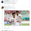 [UK] 토트넘 공식 트위터 "아시안게임 축구, 한국 결승진출!" 축하 이미지