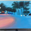 아크릴화 그리기 이미지