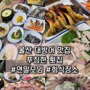 행복한횟집 | 울산 반구동 푸짐한 횟집 특 대방어 맛집 연말 식사 후기