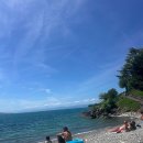 코뮨아이 | 스위스 레만호 여름 물놀이 해변가 추천 | Plage de la Grotte(코르소) & 빌뇌브 야외 수영장 후기