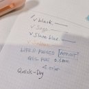 4Life | Life&Pieces 4가지색 젤펜 Apricot 장단점, 내돈내산 후기