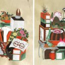 민화와 채색화 이미지