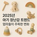 2025년 아기 장난감 트렌드, 엄마들이 주목한 변화