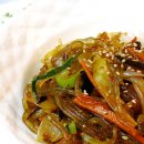 <잡채밥>~ 표고버섯으로 간단한 잡채밥만들기...[한끼식사] 이미지