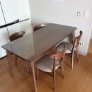 석전동522 | 에몬스가구 마산 전시장에서 만나보는 유유자적 전원 무드_소이 원목식탁(월넛) SET