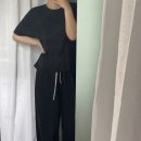 ONE도장 | opheden one strap cotton bag, relaxed t-shirts, stripe wool wide pants 후기
