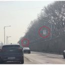 무인단속구간 표지판 이미지