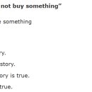 I don't buy it의 뜻과 의미 이미지