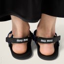 miumiu | 미우미우(MIUMIU) Riviere 코드 및 가죽 샌들 후기