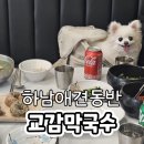 검단산로 | 하남애견동반맛집 교감막국수와 감자옹심이 굴매생이 수제메밀왕만두 후기
