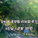 가평 강씨봉 자연휴양림 떡갈나무 6인실 리뉴얼 후기(주방 식기류, 방 추천, 복층) - 주말 7만원