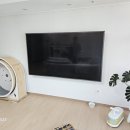 월영동169 | 마산벽걸이티비설치 월영동 마린애시앙 85인치 벽걸이티비