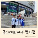 국가대표야구장 | 국가대표 야구 평가전 K-베이스볼 시리즈 직관 후기