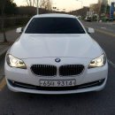 BMW 520d 흰색 이미지