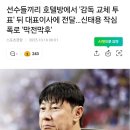 선수들끼리 '감독 교체 투표' 뒤 대표이사에 전달…신태용 작심폭로 이미지