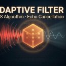 [19] 적응 필터(Adaptive Filter): LMS 알고리즘 기반 에코 캔슬링 구현