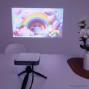 빔프로젝터 추천 제우스 스카이 미니 무선 스마트빔 넷플릭스