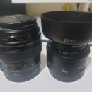 득템한 캐논 85mm.50mm일명 애기만두 여친렌즈 이미지