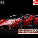 람보르기니 베네노 로드스터 LAMBORGHINI VENENO ROADSTER - RED METALLICRED LINE C09502RM 이미지